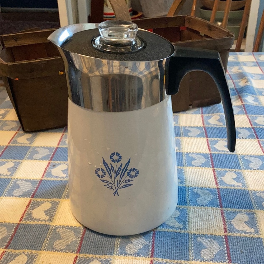 Vintage Corning Ware coffee P-146  percolator